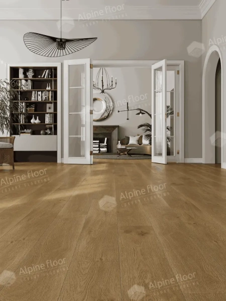Инженерная кварц-виниловая плитка Alpine floor Премиум 12 (PREMIUM 12) Дуб Эталон ECO 24-3